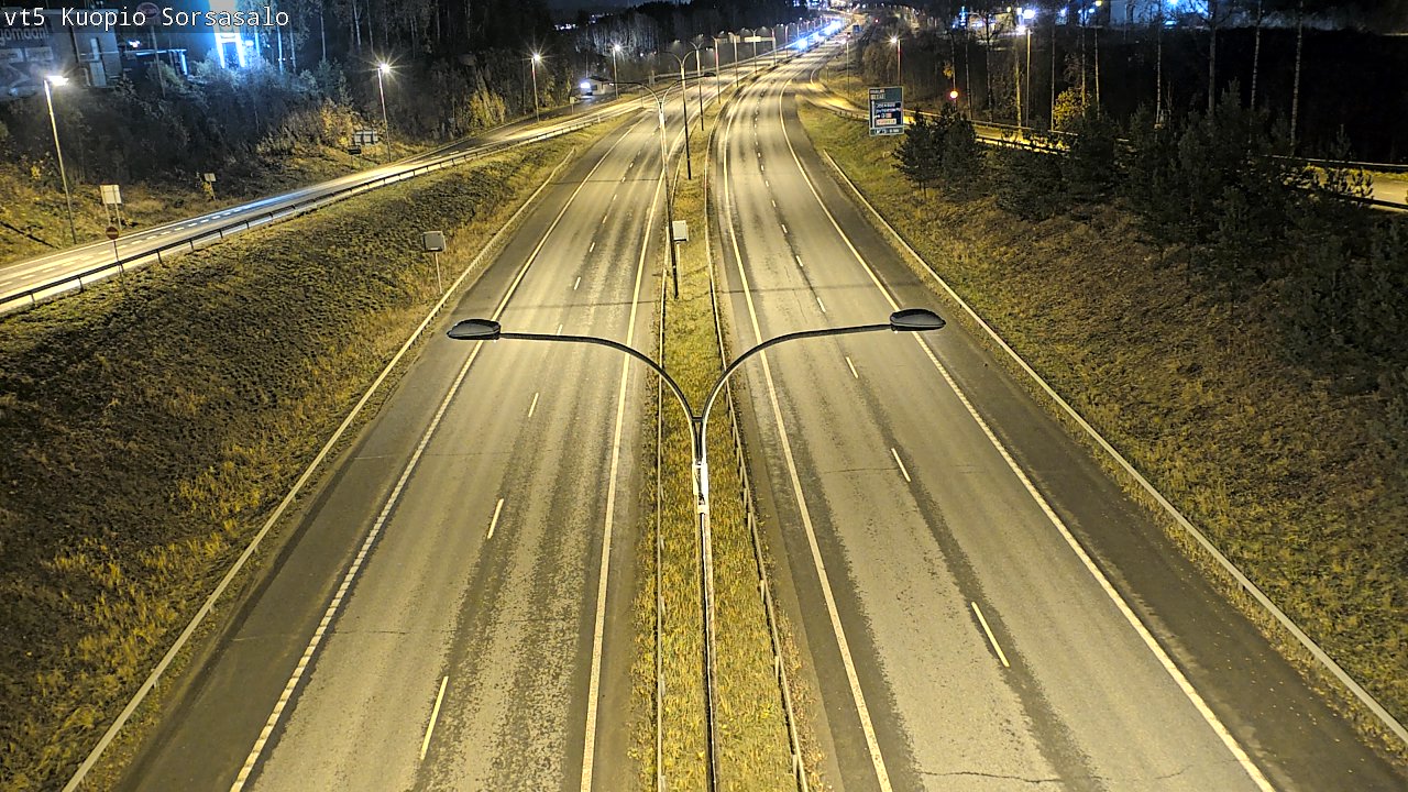 Kelikamerat Kuva Tie 5 Kuopio, Sorsasalo, Kuopio, Pohjois-Savo