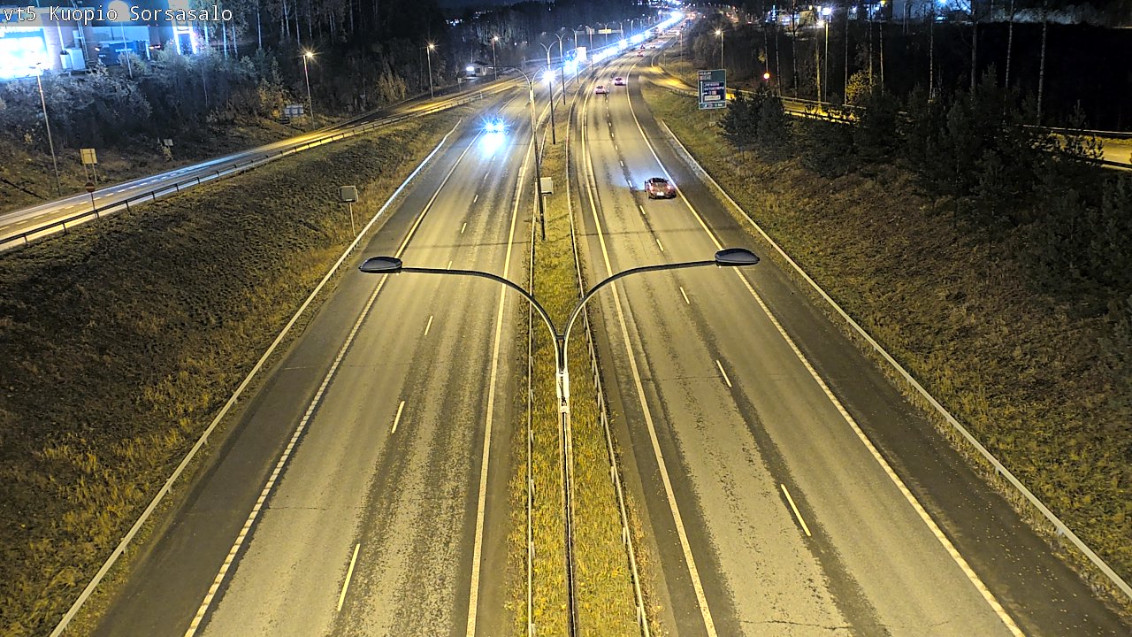 Kelikamerat Kuva Tie 5 Kuopio, Sorsasalo, Kuopio, Pohjois-Savo