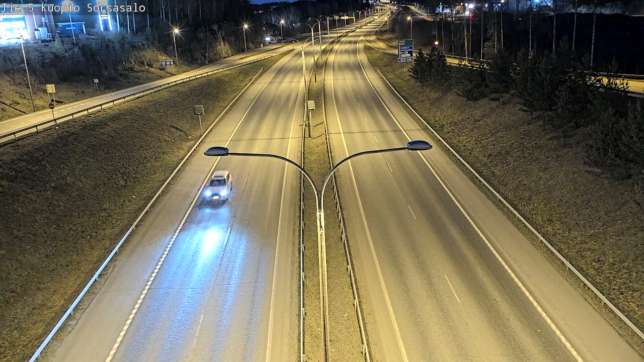Kelikamerat Kuva Tie 5 Kuopio, Sorsasalo, Kuopio, Pohjois-Savo