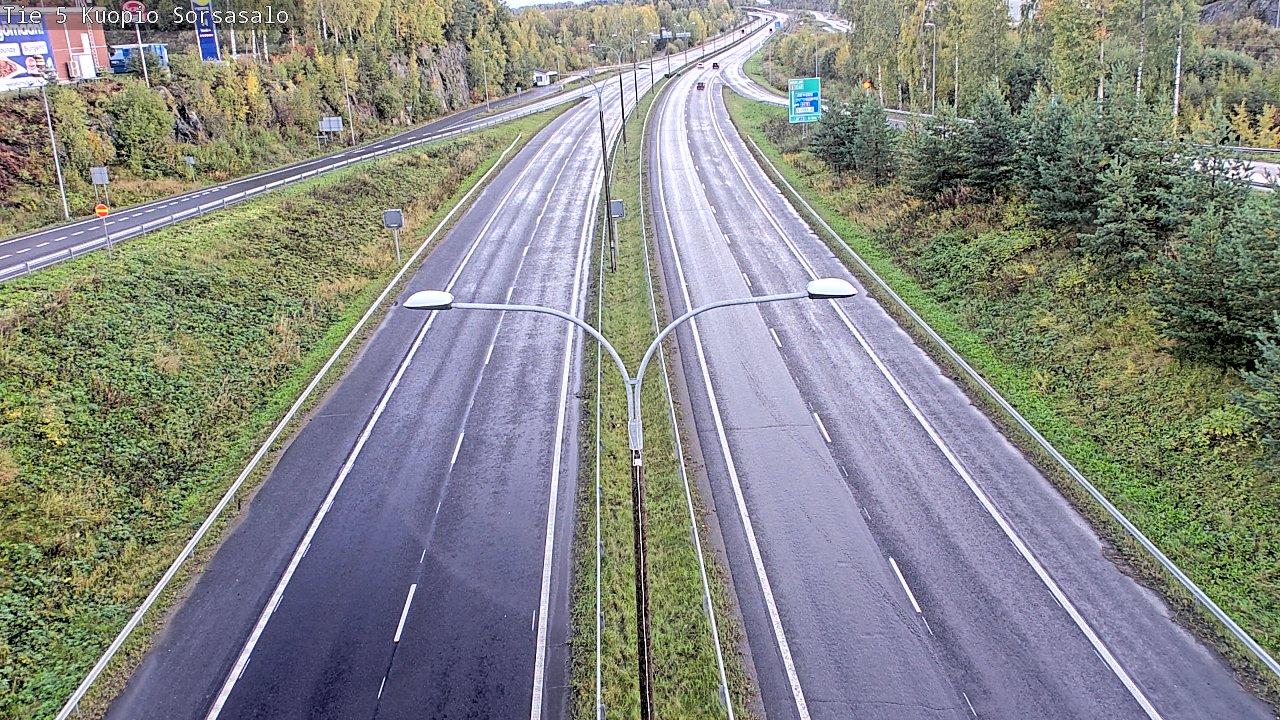 Kelikamerat Kuva Tie 5 Kuopio, Sorsasalo, Kuopio, Pohjois-Savo