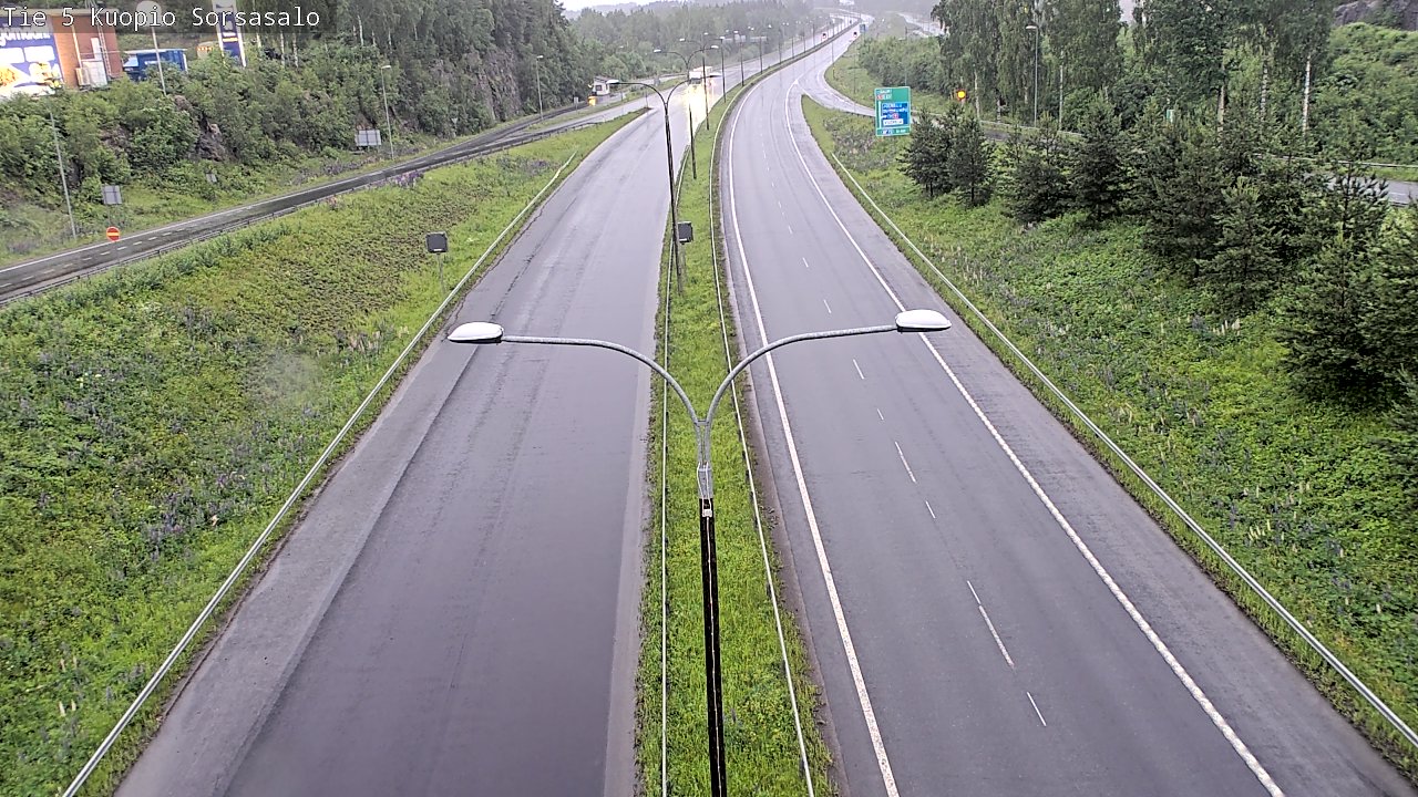 Kelikamerat Kuva Tie 5 Kuopio, Sorsasalo, Kuopio, Pohjois-Savo