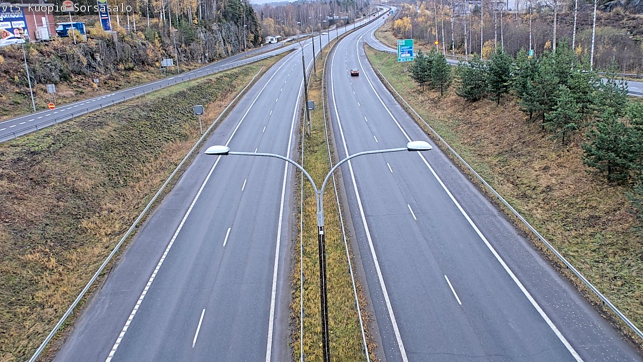 Kelikamerat Kuva Tie 5 Kuopio, Sorsasalo, Kuopio, Pohjois-Savo