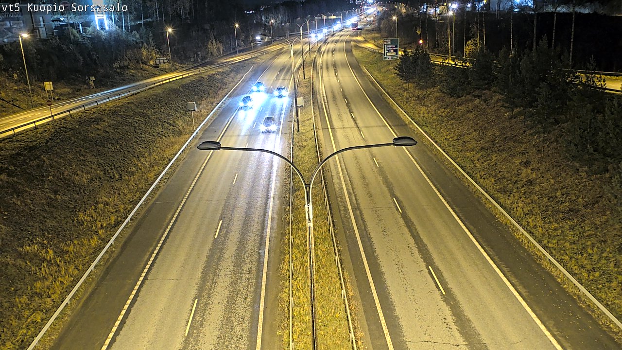 Kelikamerat Kuva Tie 5 Kuopio, Sorsasalo, Kuopio, Pohjois-Savo