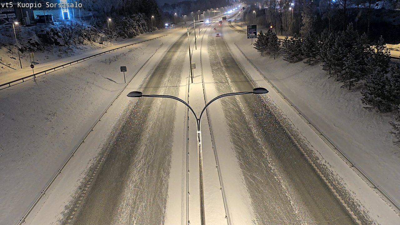 Kelikamerat Kuva Tie 5 Kuopio, Sorsasalo, Kuopio, Pohjois-Savo