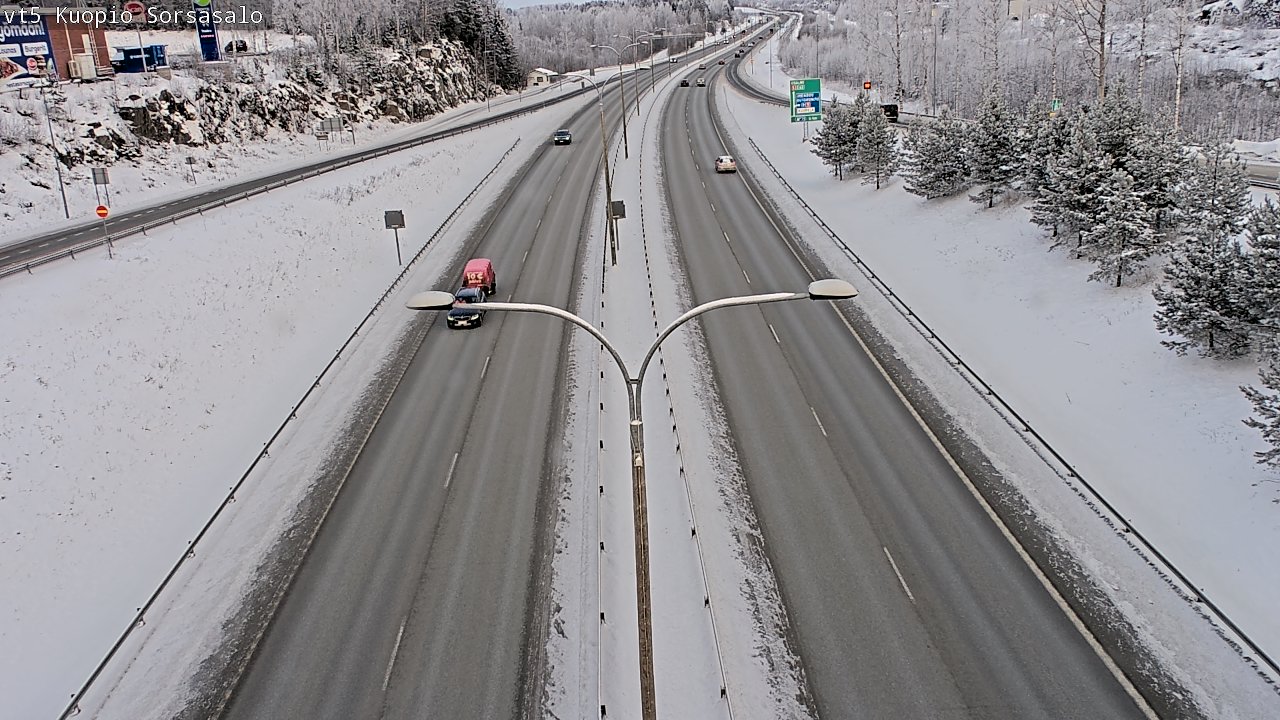 Kelikamerat Kuva Tie 5 Kuopio, Sorsasalo, Kuopio, Pohjois-Savo