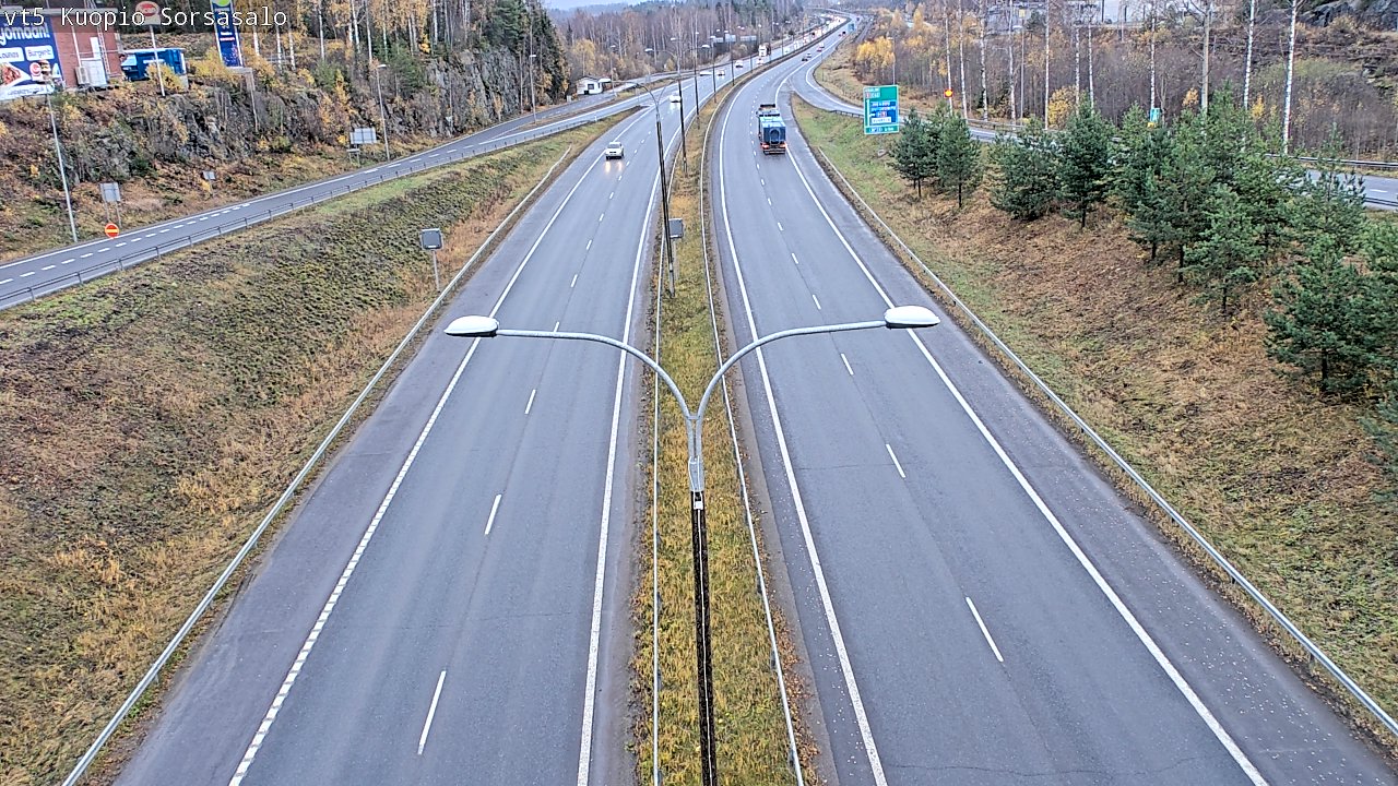 Kelikamerat Kuva Tie 5 Kuopio, Sorsasalo, Kuopio, Pohjois-Savo