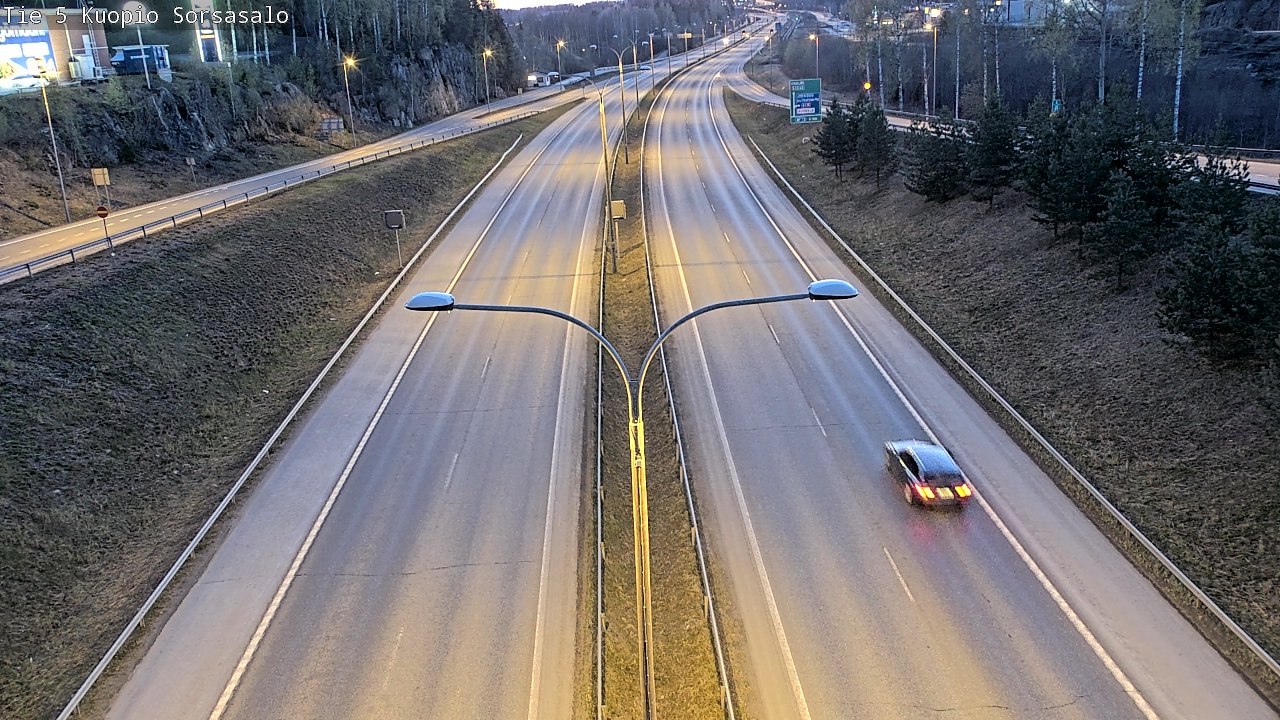 Kelikamerat Kuva Tie 5 Kuopio, Sorsasalo, Kuopio, Pohjois-Savo