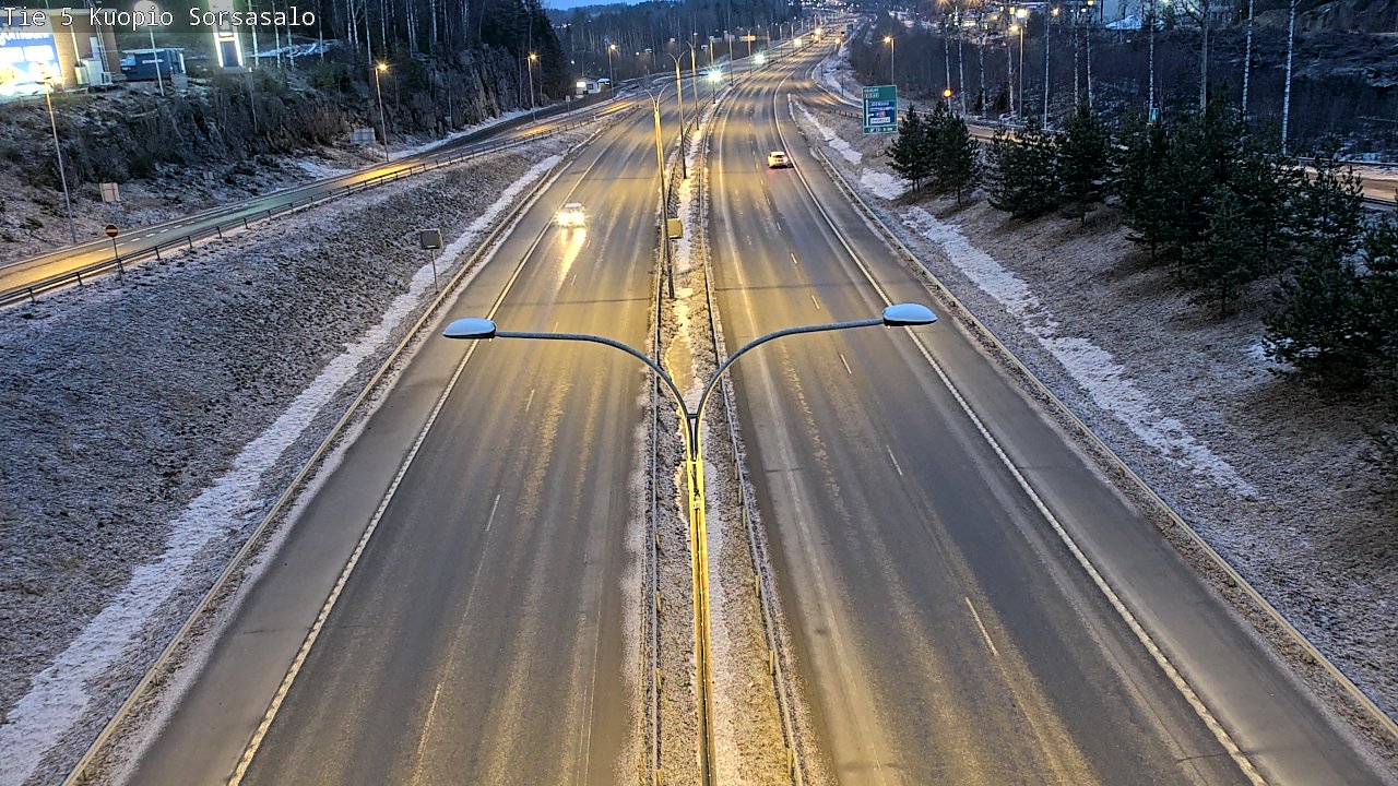 Kelikamerat Kuva Tie 5 Kuopio, Sorsasalo, Kuopio, Pohjois-Savo
