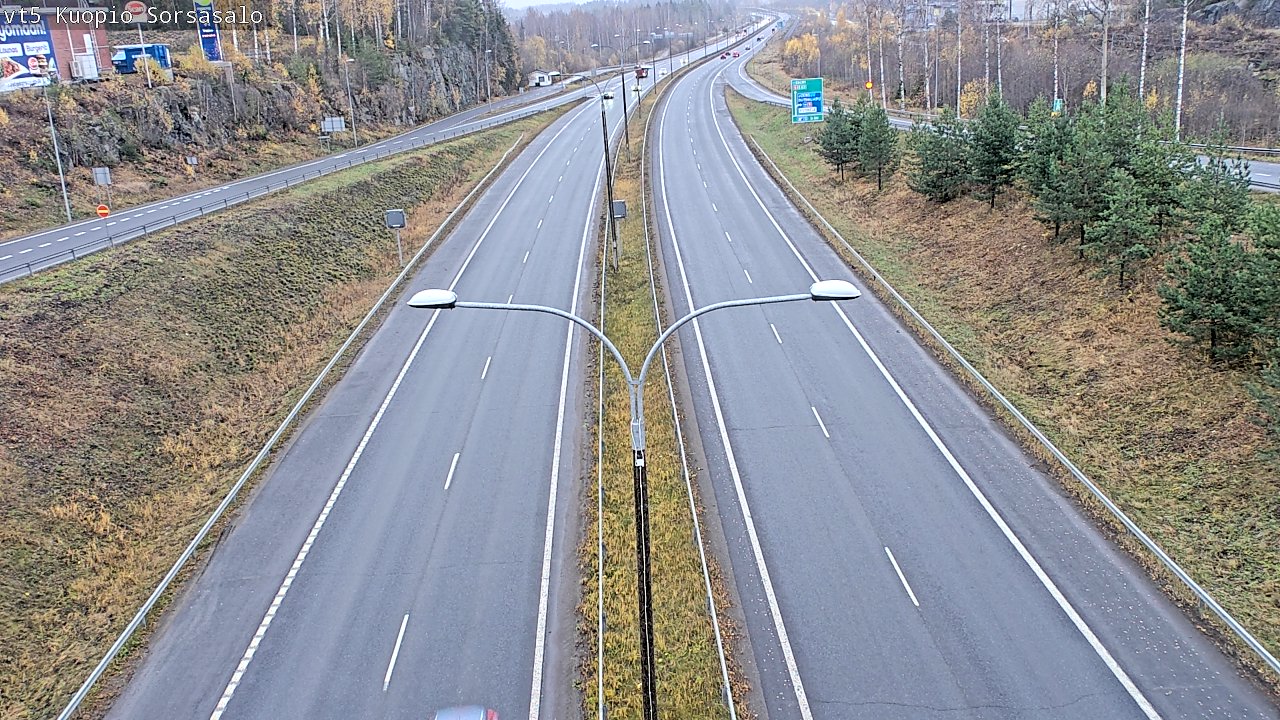 Kelikamerat Kuva Tie 5 Kuopio, Sorsasalo, Kuopio, Pohjois-Savo