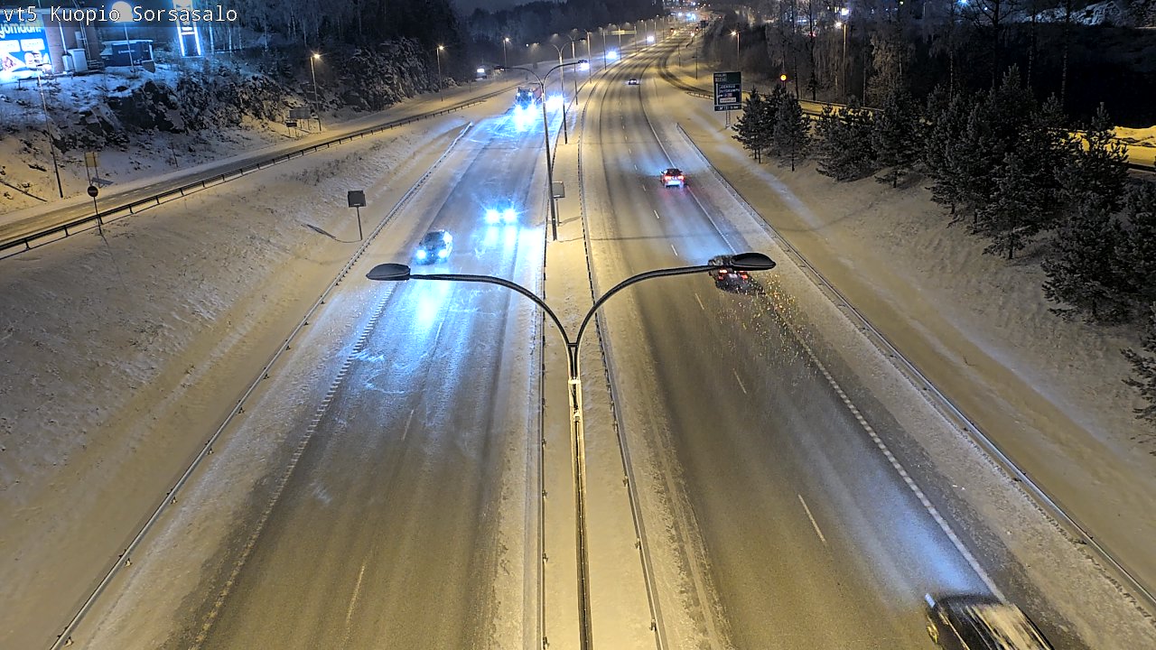 Kelikamerat Kuva Tie 5 Kuopio, Sorsasalo, Kuopio, Pohjois-Savo