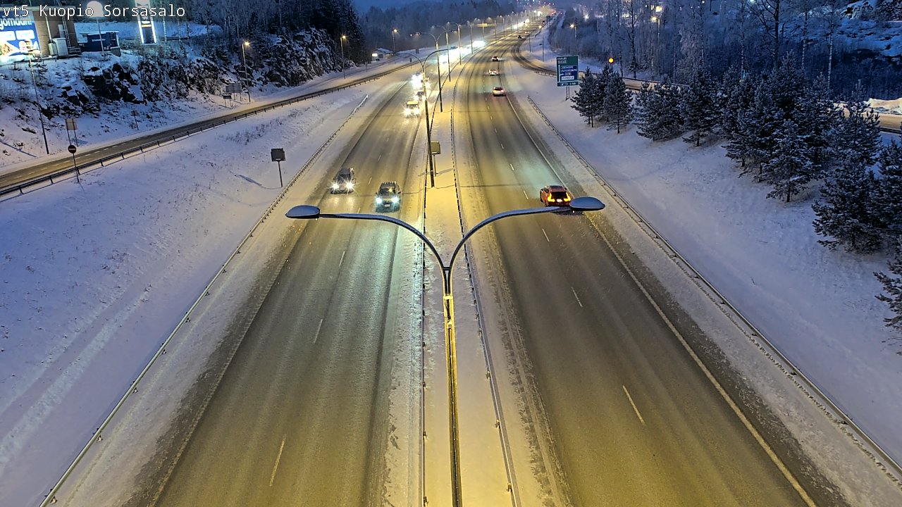 Kelikamerat Kuva Tie 5 Kuopio, Sorsasalo, Kuopio, Pohjois-Savo