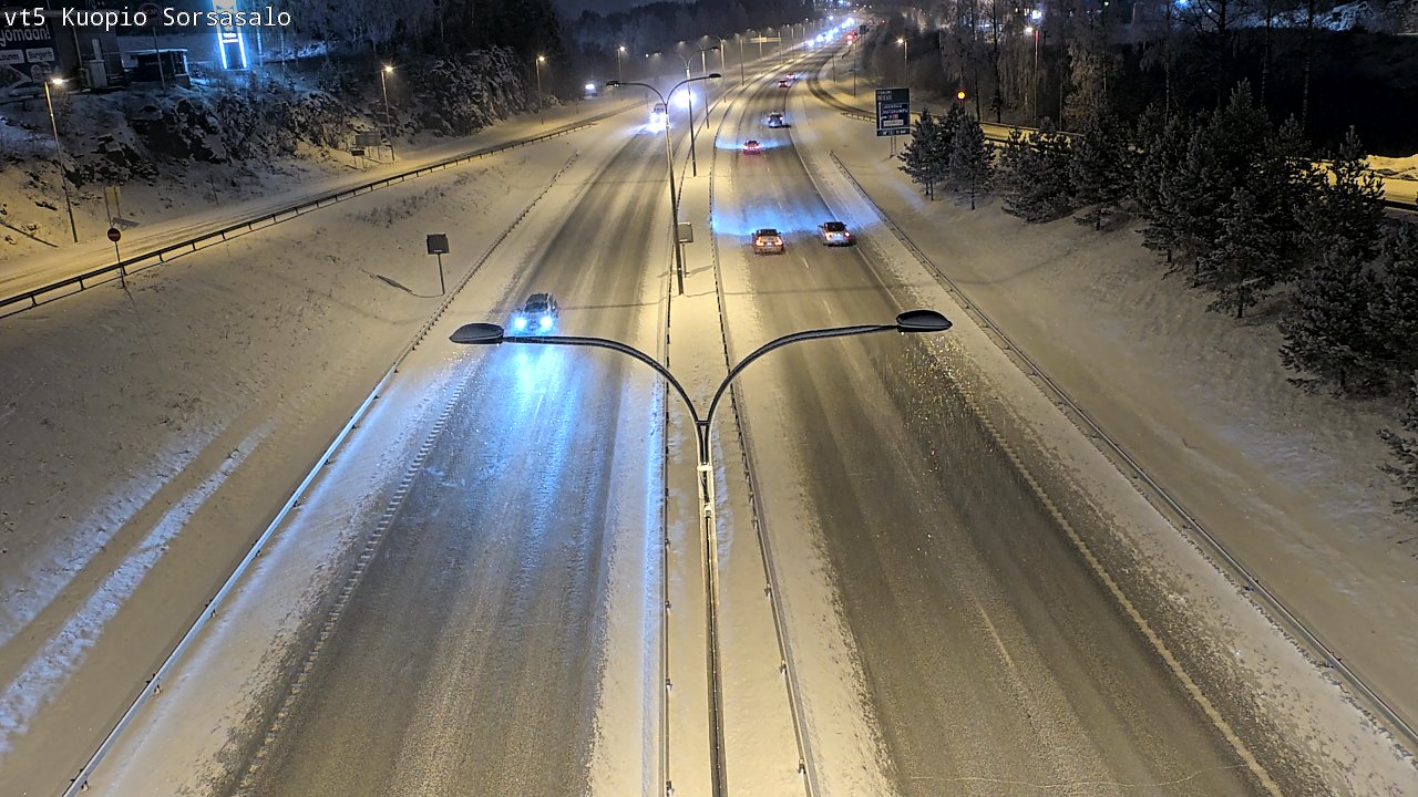 Kelikamerat Kuva Tie 5 Kuopio, Sorsasalo, Kuopio, Pohjois-Savo