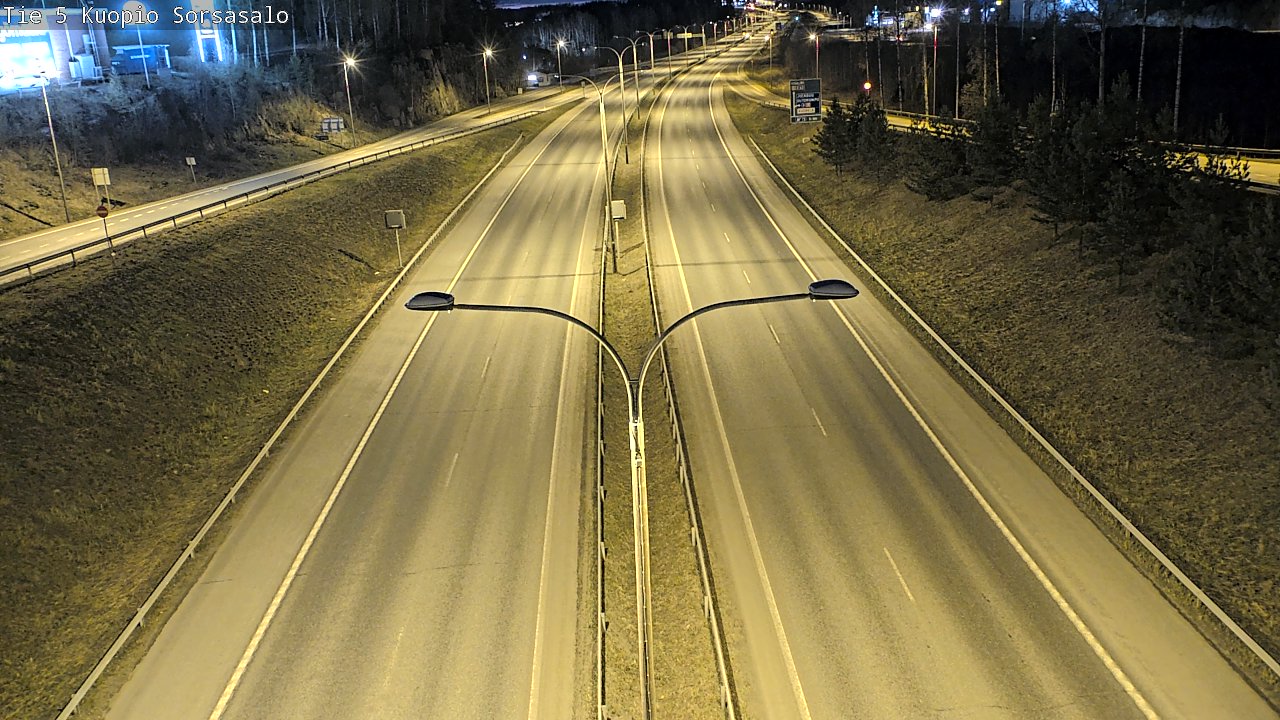 Kelikamerat Kuva Tie 5 Kuopio, Sorsasalo, Kuopio, Pohjois-Savo