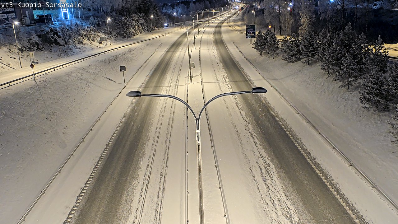 Kelikamerat Kuva Tie 5 Kuopio, Sorsasalo, Kuopio, Pohjois-Savo