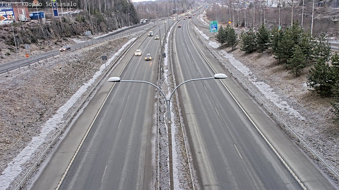 Kelikamerat Kuva Tie 5 Kuopio, Sorsasalo, Kuopio, Pohjois-Savo