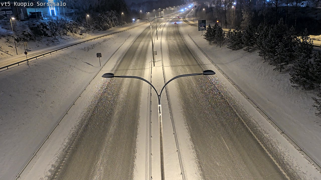 Kelikamerat Kuva Tie 5 Kuopio, Sorsasalo, Kuopio, Pohjois-Savo
