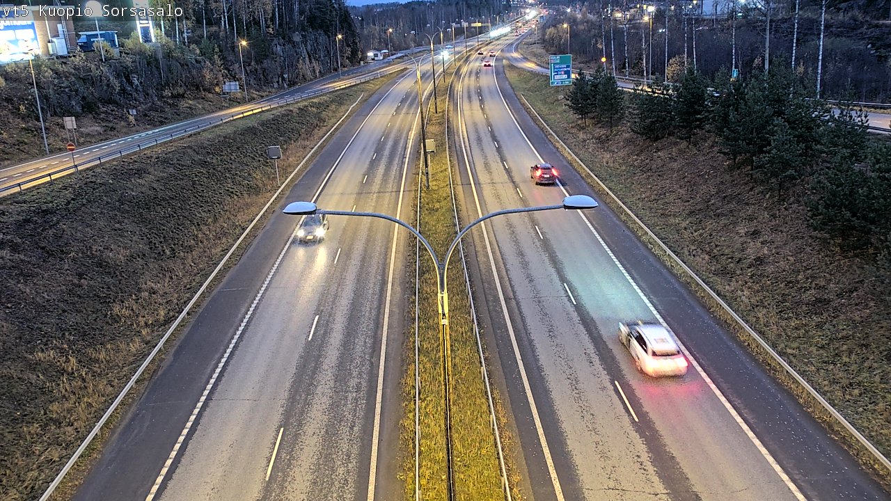 Kelikamerat Kuva Tie 5 Kuopio, Sorsasalo, Kuopio, Pohjois-Savo