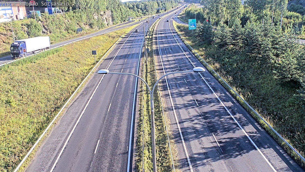 Kelikamerat Kuva Tie 5 Kuopio, Sorsasalo, Kuopio, Pohjois-Savo