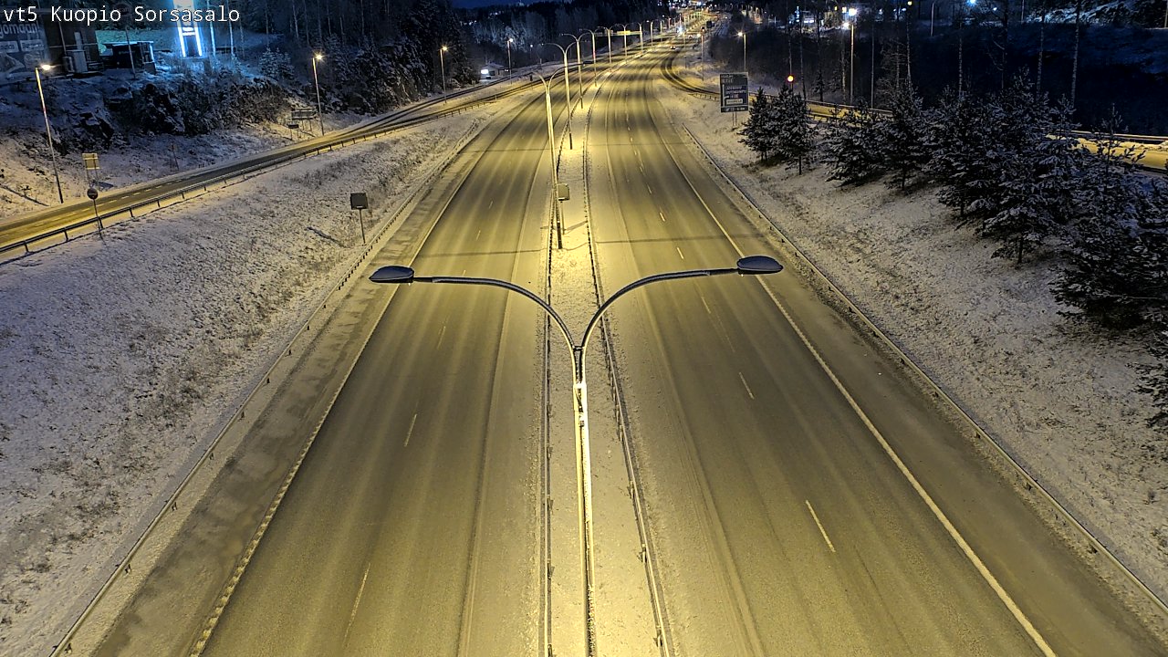 Kelikamerat Kuva Tie 5 Kuopio, Sorsasalo, Kuopio, Pohjois-Savo