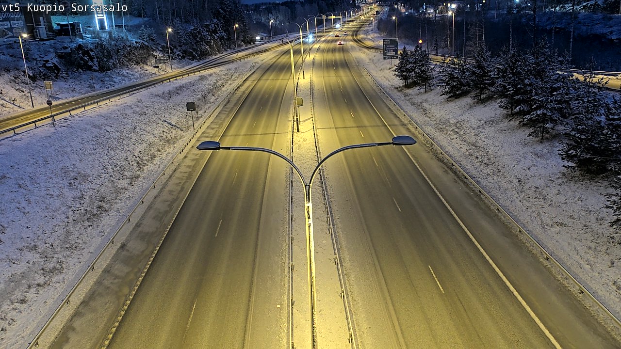 Kelikamerat Kuva Tie 5 Kuopio, Sorsasalo, Kuopio, Pohjois-Savo