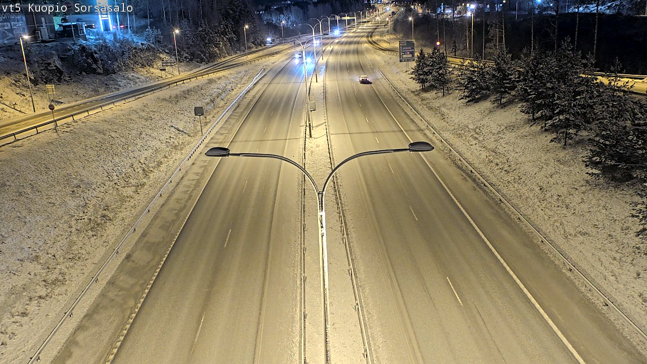 Kelikamerat Kuva Tie 5 Kuopio, Sorsasalo, Kuopio, Pohjois-Savo