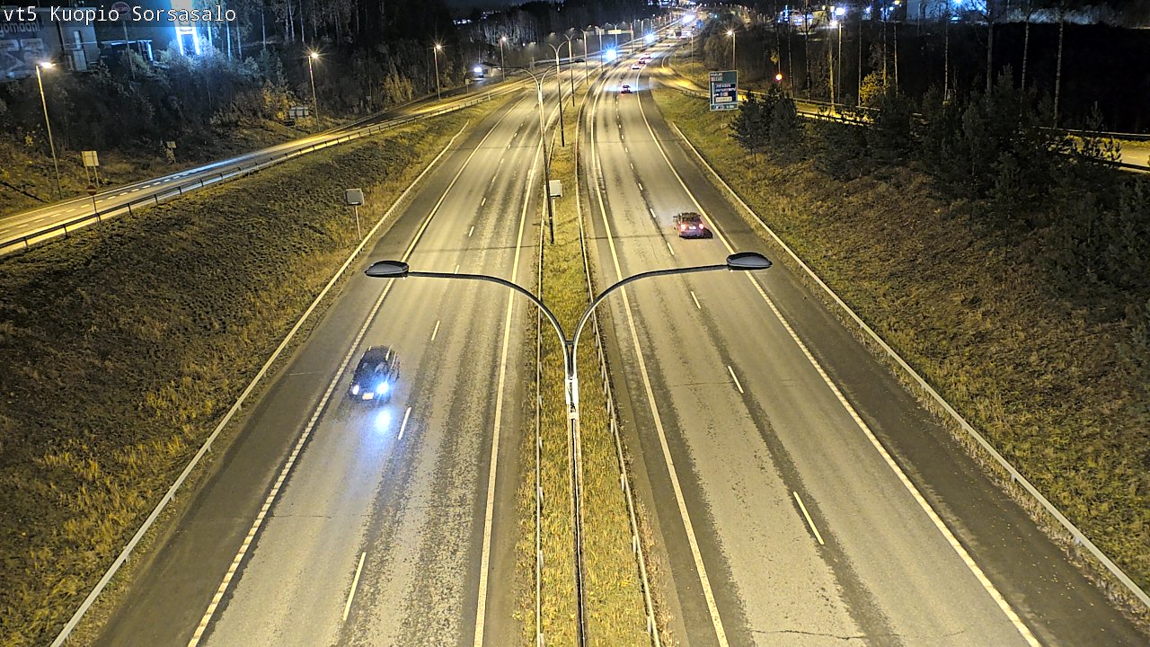 Kelikamerat Kuva Tie 5 Kuopio, Sorsasalo, Kuopio, Pohjois-Savo