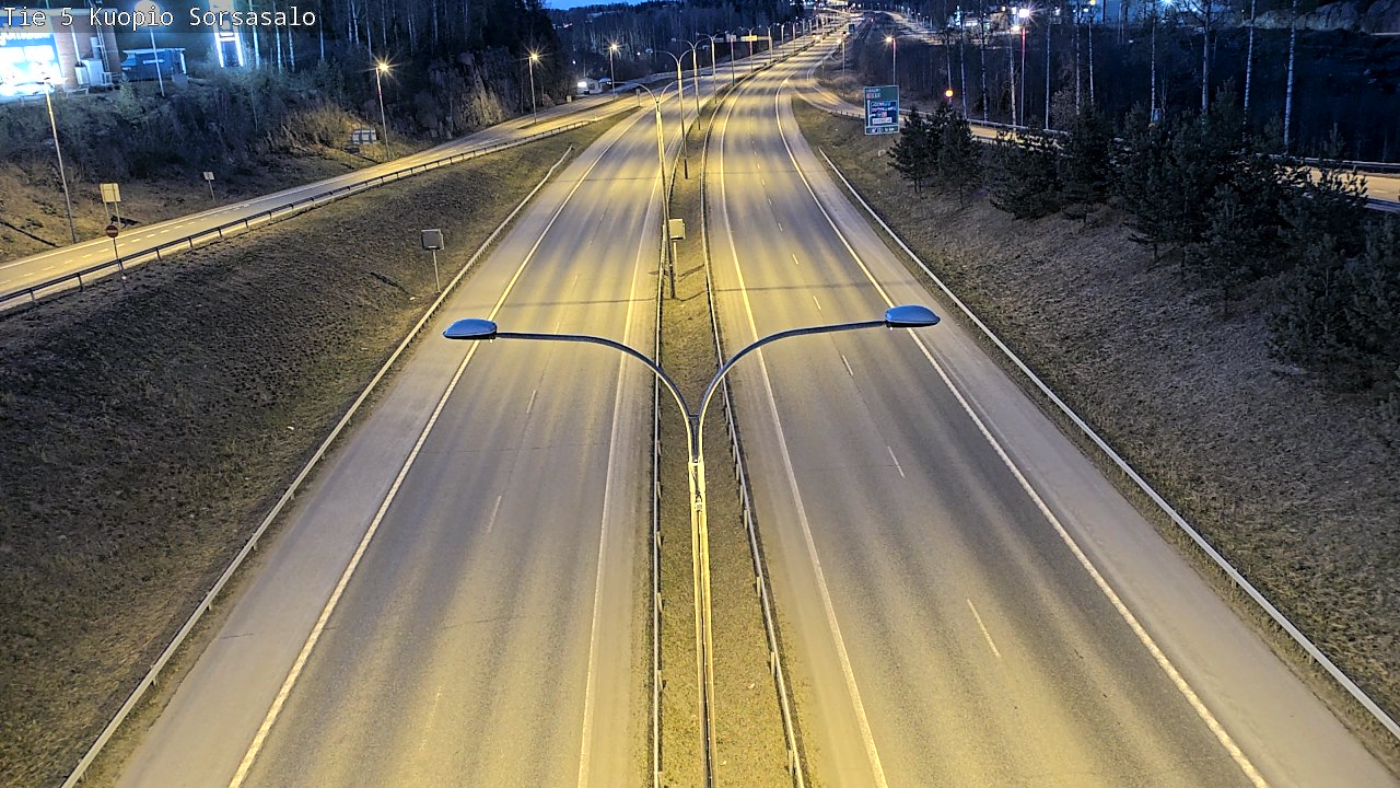 Kelikamerat Kuva Tie 5 Kuopio, Sorsasalo, Kuopio, Pohjois-Savo