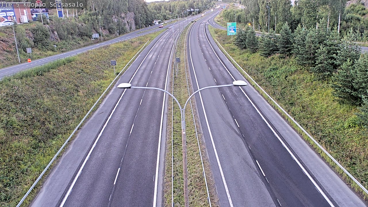 Kelikamerat Kuva Tie 5 Kuopio, Sorsasalo, Kuopio, Pohjois-Savo