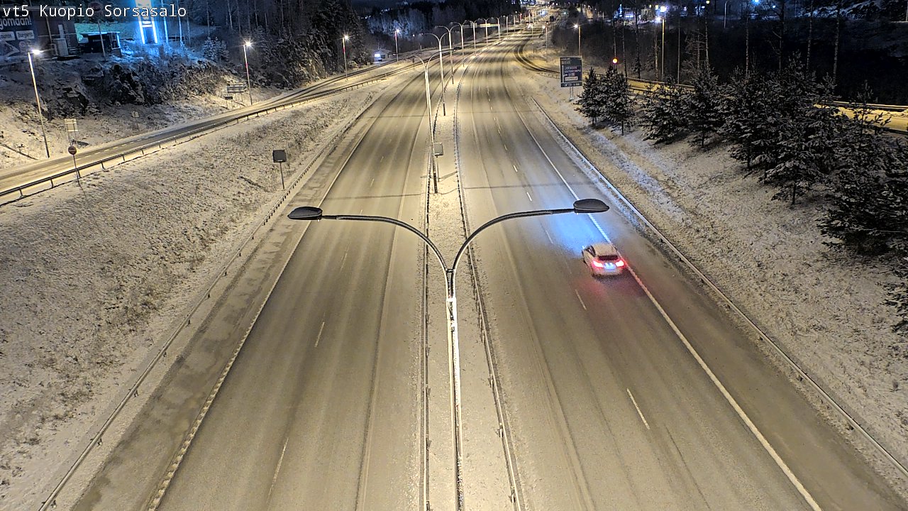 Kelikamerat Kuva Tie 5 Kuopio, Sorsasalo, Kuopio, Pohjois-Savo