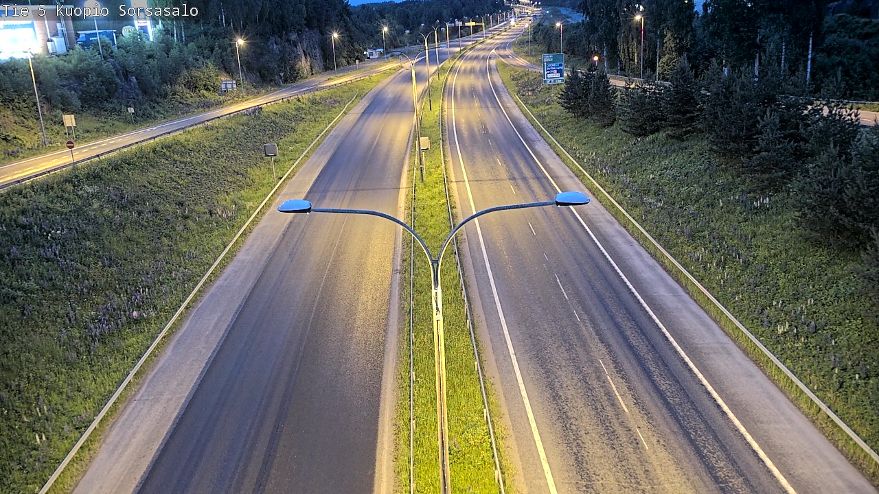 Kelikamerat Kuva Tie 5 Kuopio, Sorsasalo, Kuopio, Pohjois-Savo
