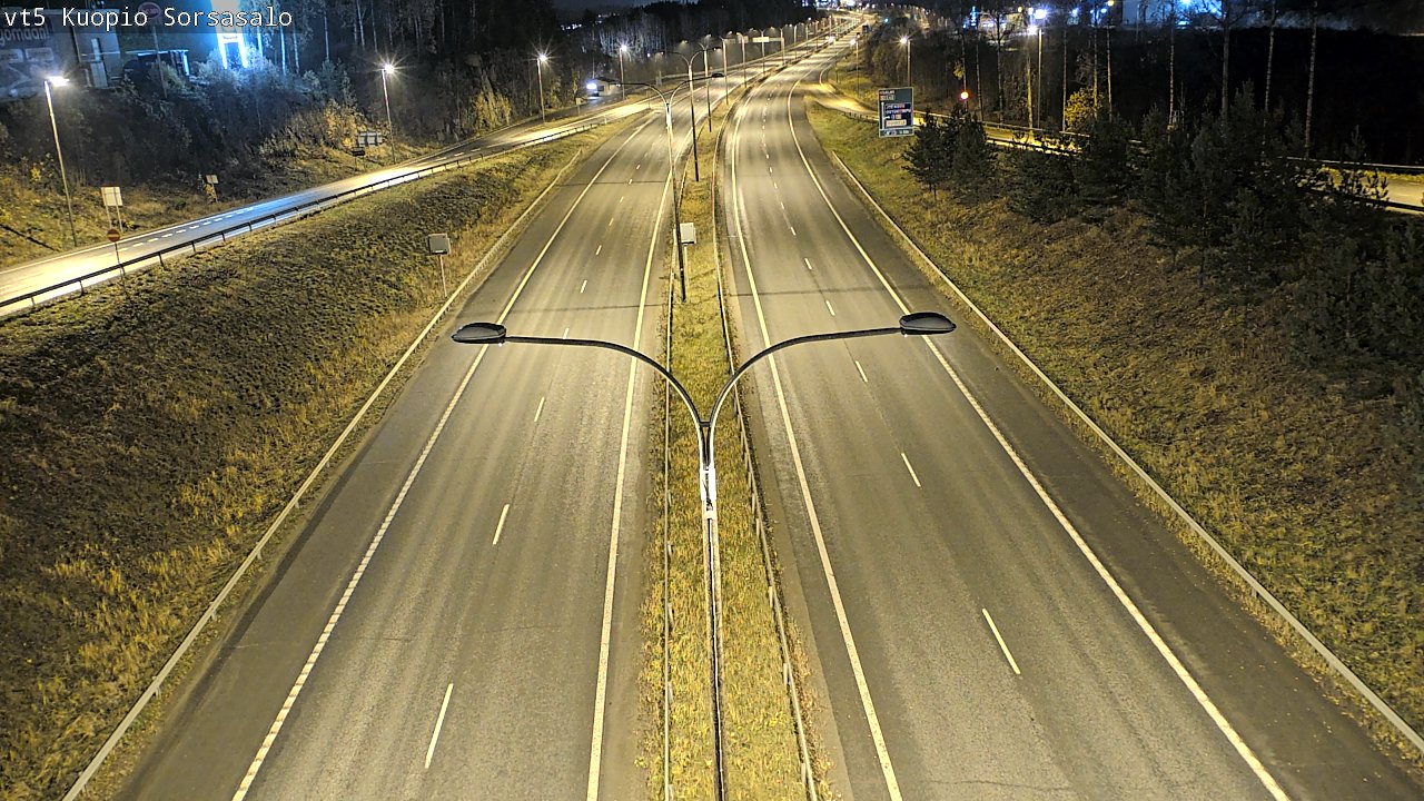 Kelikamerat Kuva Tie 5 Kuopio, Sorsasalo, Kuopio, Pohjois-Savo