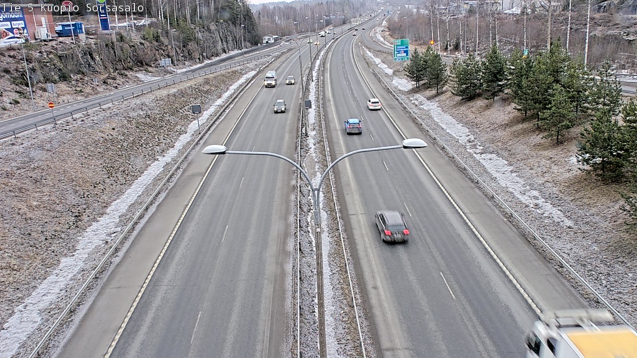 Kelikamerat Kuva Tie 5 Kuopio, Sorsasalo, Kuopio, Pohjois-Savo