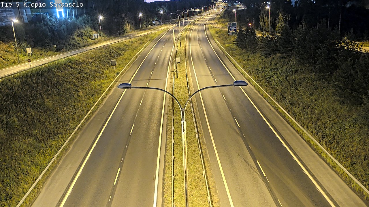 Kelikamerat Kuva Tie 5 Kuopio, Sorsasalo, Kuopio, Pohjois-Savo