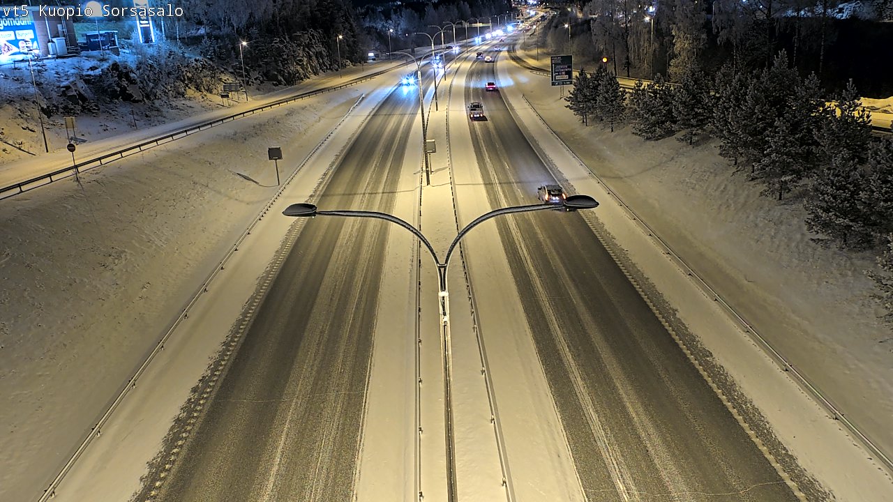 Kelikamerat Kuva Tie 5 Kuopio, Sorsasalo, Kuopio, Pohjois-Savo