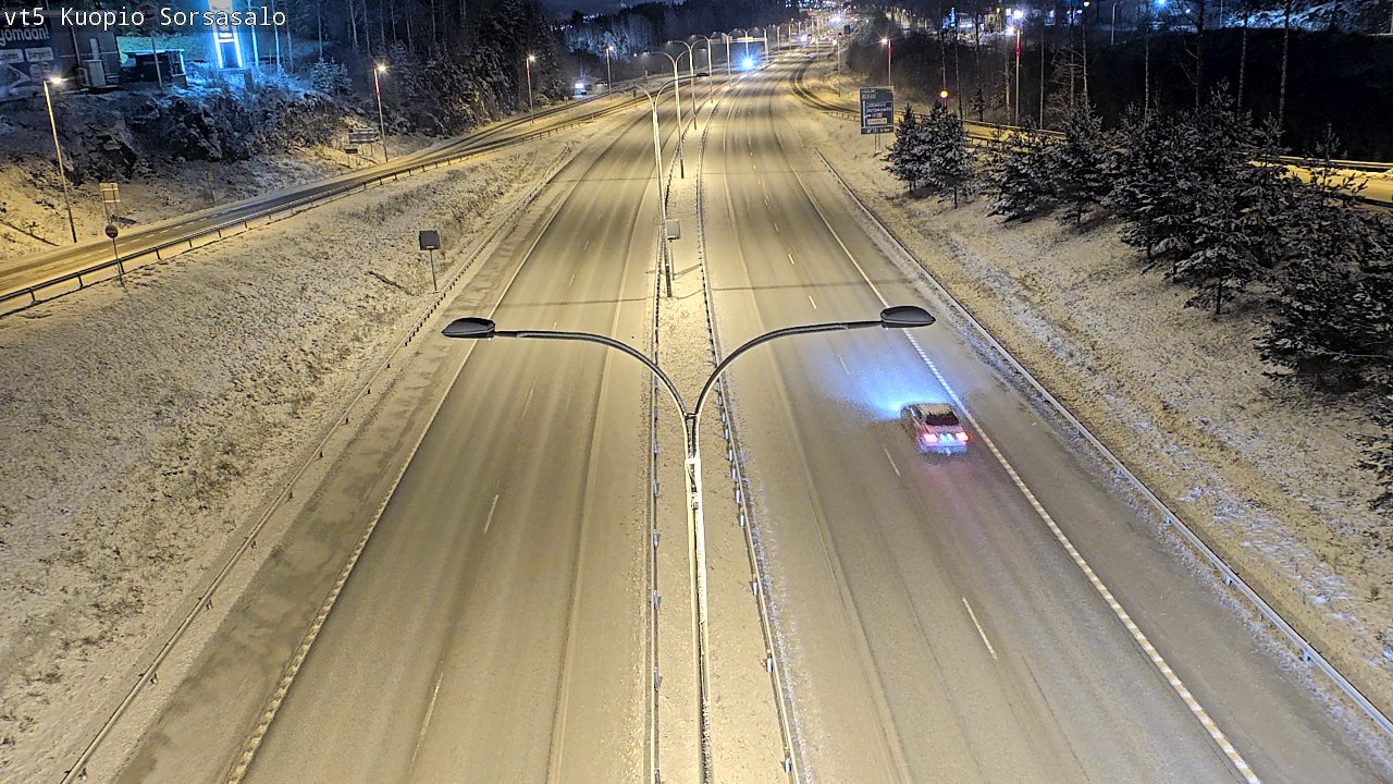 Kelikamerat Kuva Tie 5 Kuopio, Sorsasalo, Kuopio, Pohjois-Savo