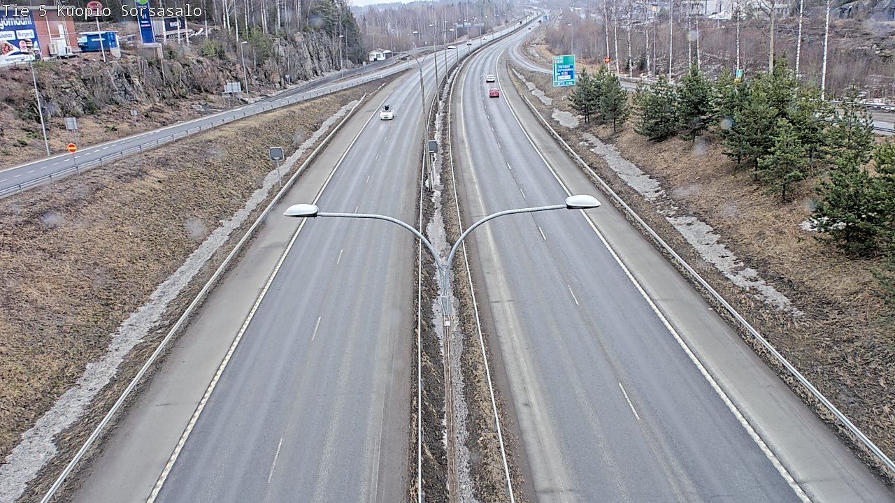 Kelikamerat Kuva Tie 5 Kuopio, Sorsasalo, Kuopio, Pohjois-Savo