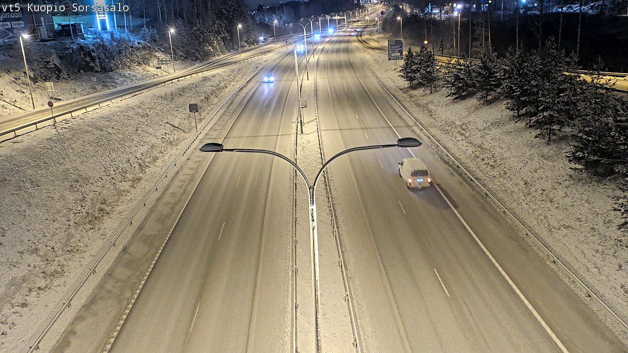 Kelikamerat Kuva Tie 5 Kuopio, Sorsasalo, Kuopio, Pohjois-Savo