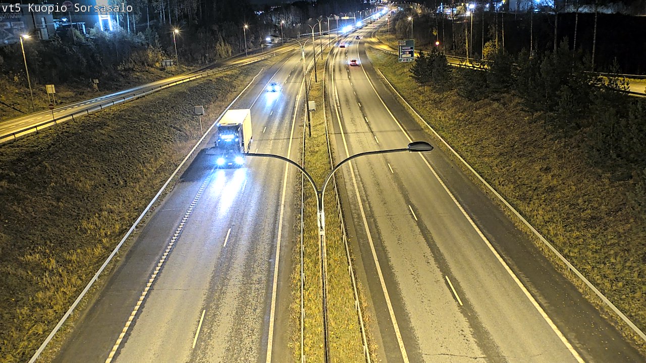 Kelikamerat Kuva Tie 5 Kuopio, Sorsasalo, Kuopio, Pohjois-Savo