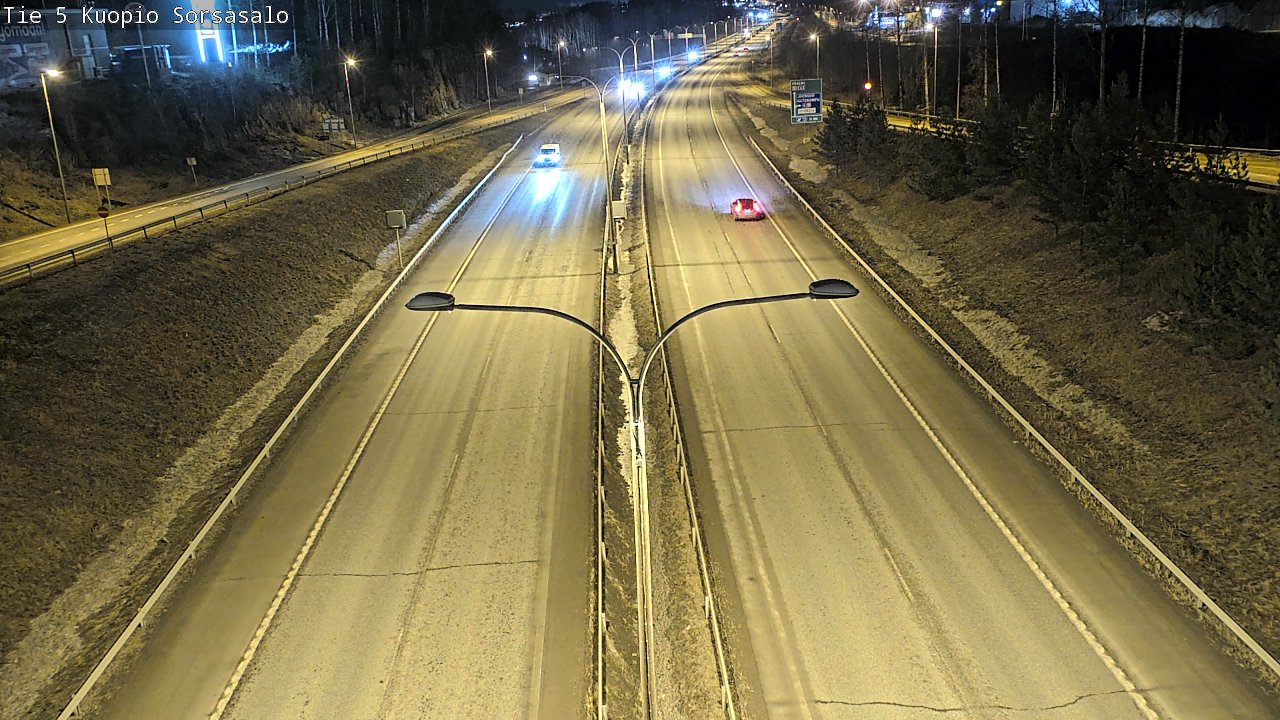 Kelikamerat Kuva Tie 5 Kuopio, Sorsasalo, Kuopio, Pohjois-Savo