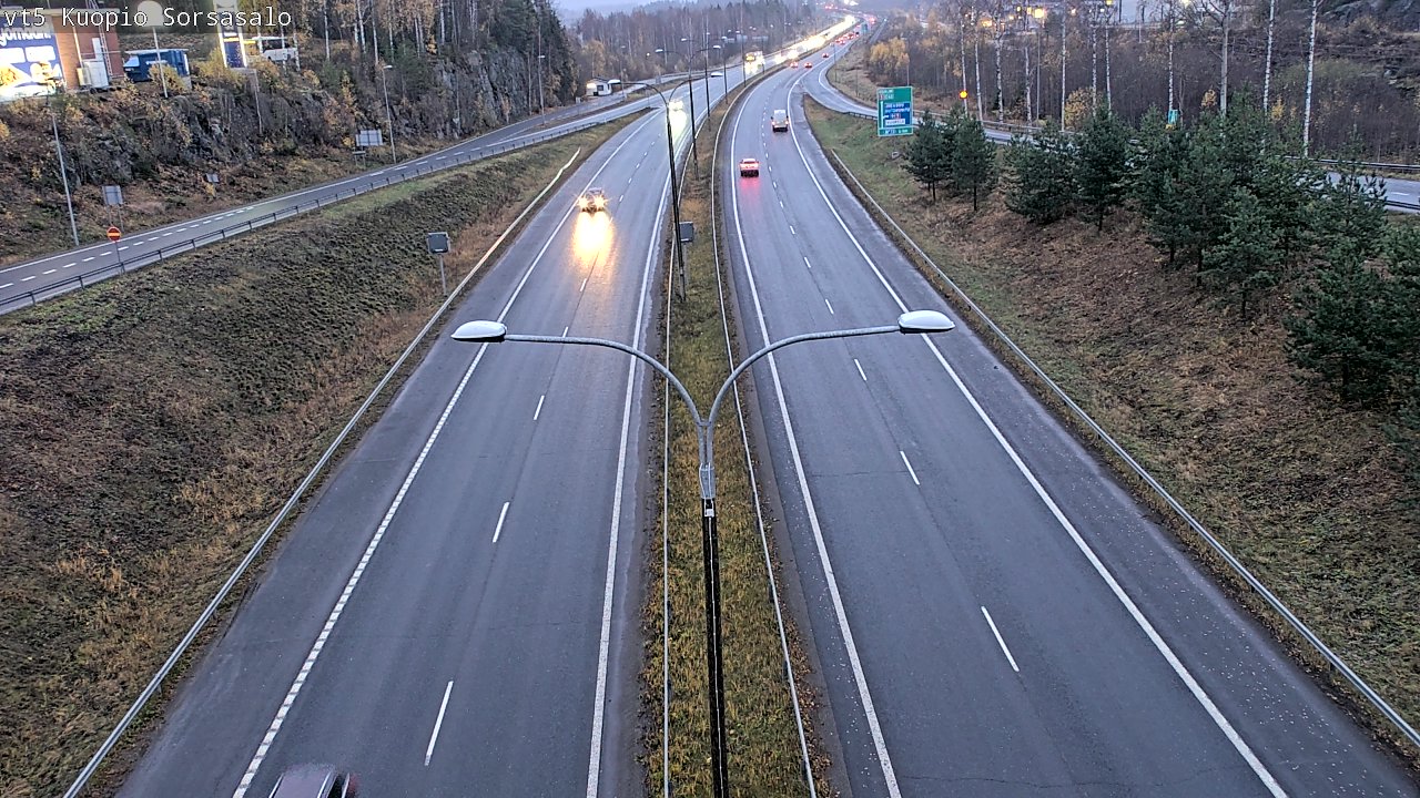 Kelikamerat Kuva Tie 5 Kuopio, Sorsasalo, Kuopio, Pohjois-Savo