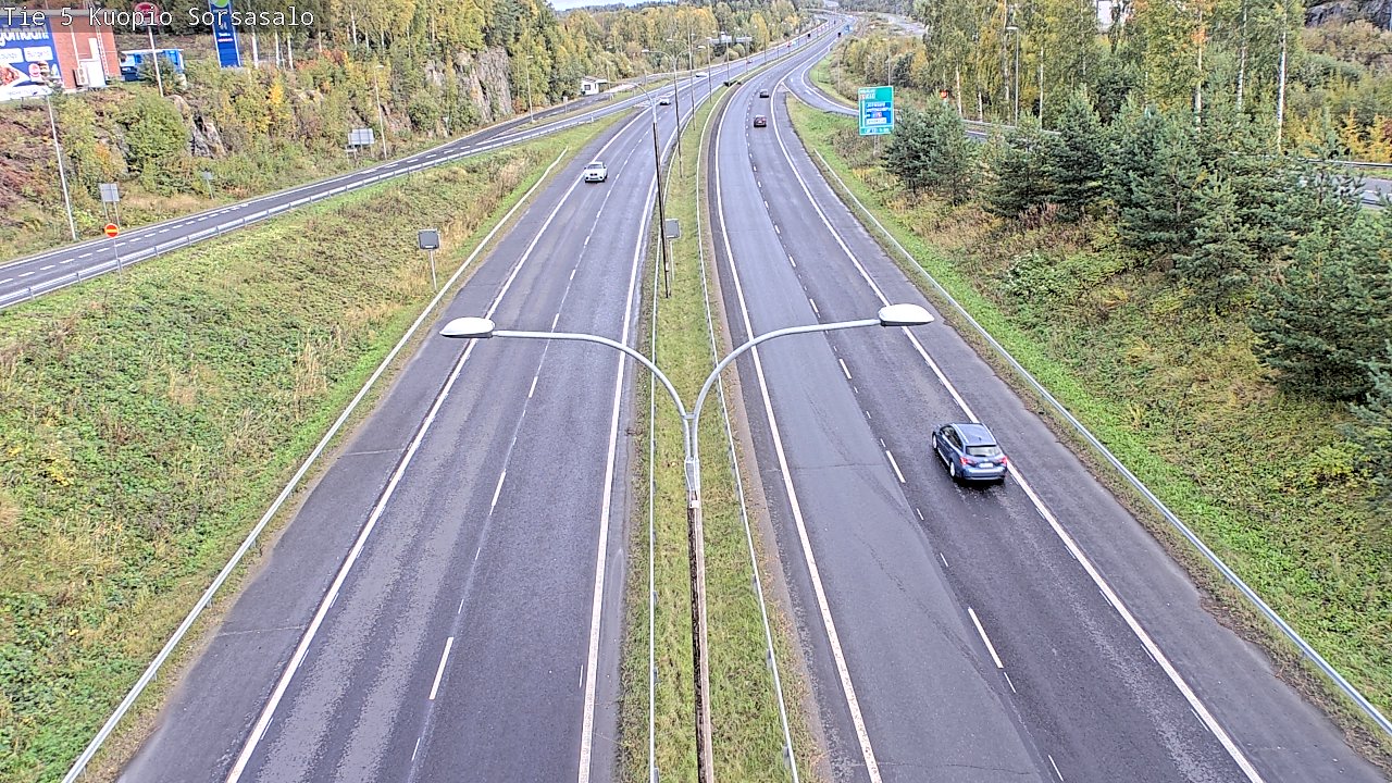 Kelikamerat Kuva Tie 5 Kuopio, Sorsasalo, Kuopio, Pohjois-Savo