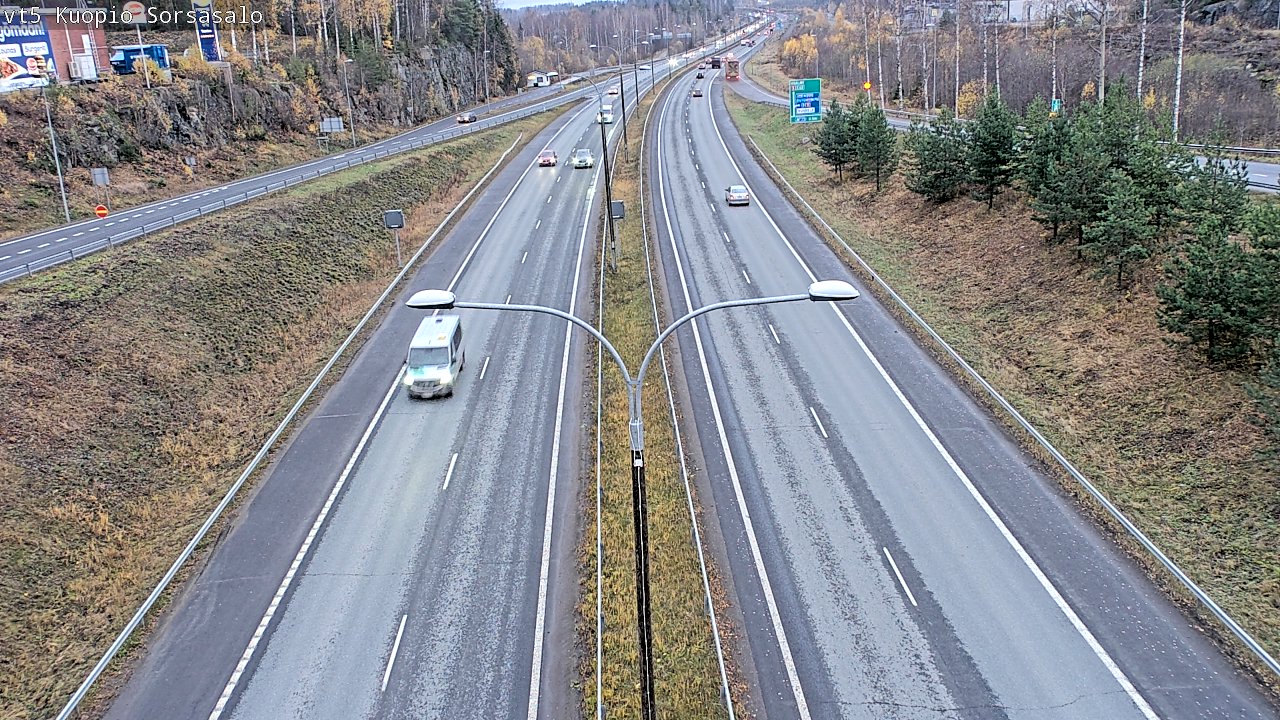 Kelikamerat Kuva Tie 5 Kuopio, Sorsasalo, Kuopio, Pohjois-Savo