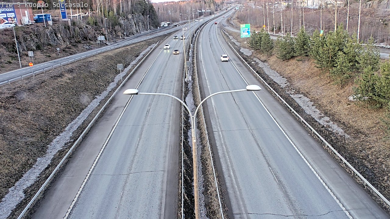 Kelikamerat Kuva Tie 5 Kuopio, Sorsasalo, Kuopio, Pohjois-Savo