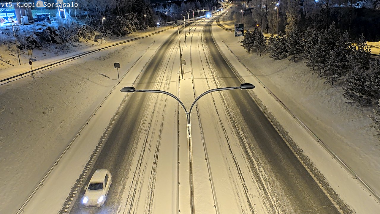 Kelikamerat Kuva Tie 5 Kuopio, Sorsasalo, Kuopio, Pohjois-Savo