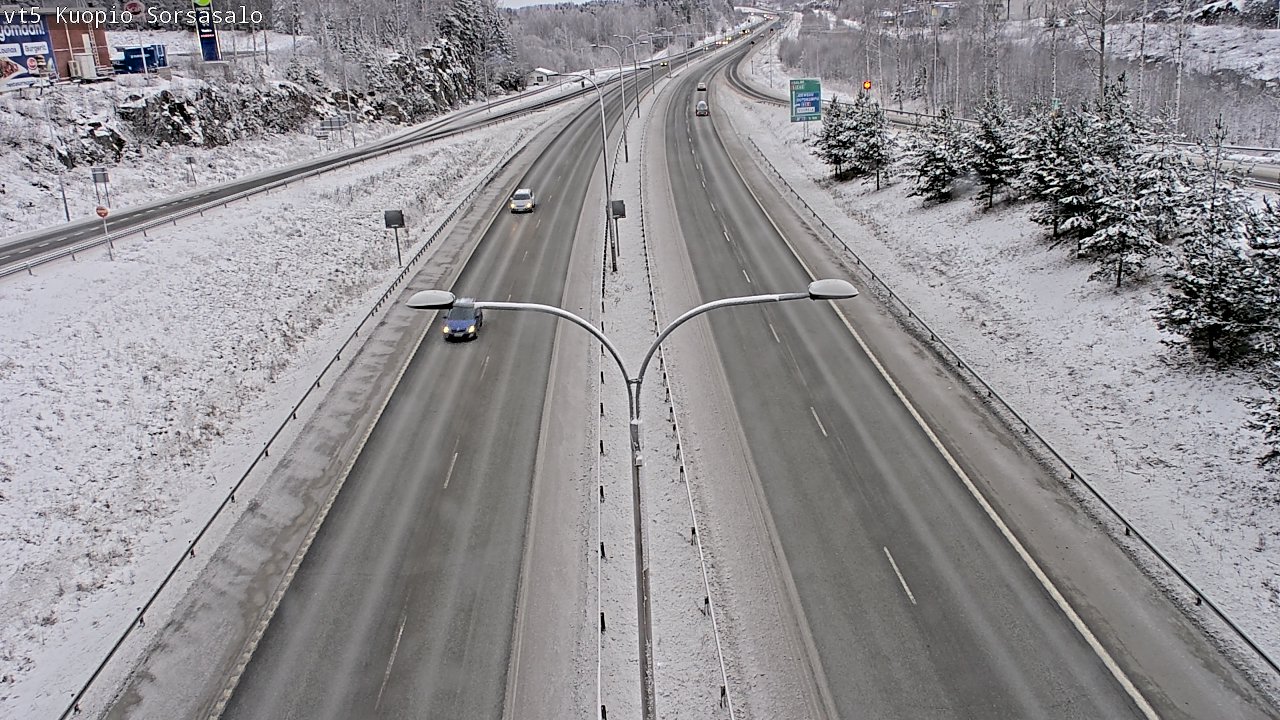 Kelikamerat Kuva Tie 5 Kuopio, Sorsasalo, Kuopio, Pohjois-Savo