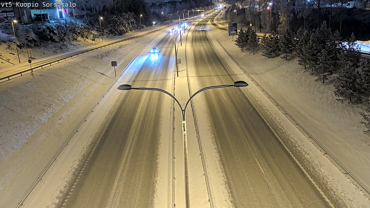 Kelikamerat Kuva Tie 5 Kuopio, Sorsasalo, Kuopio, Pohjois-Savo
