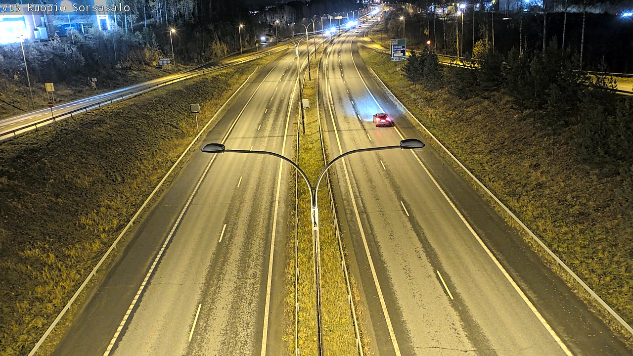 Kelikamerat Kuva Tie 5 Kuopio, Sorsasalo, Kuopio, Pohjois-Savo
