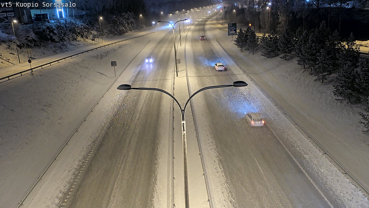 Kelikamerat Kuva Tie 5 Kuopio, Sorsasalo, Kuopio, Pohjois-Savo