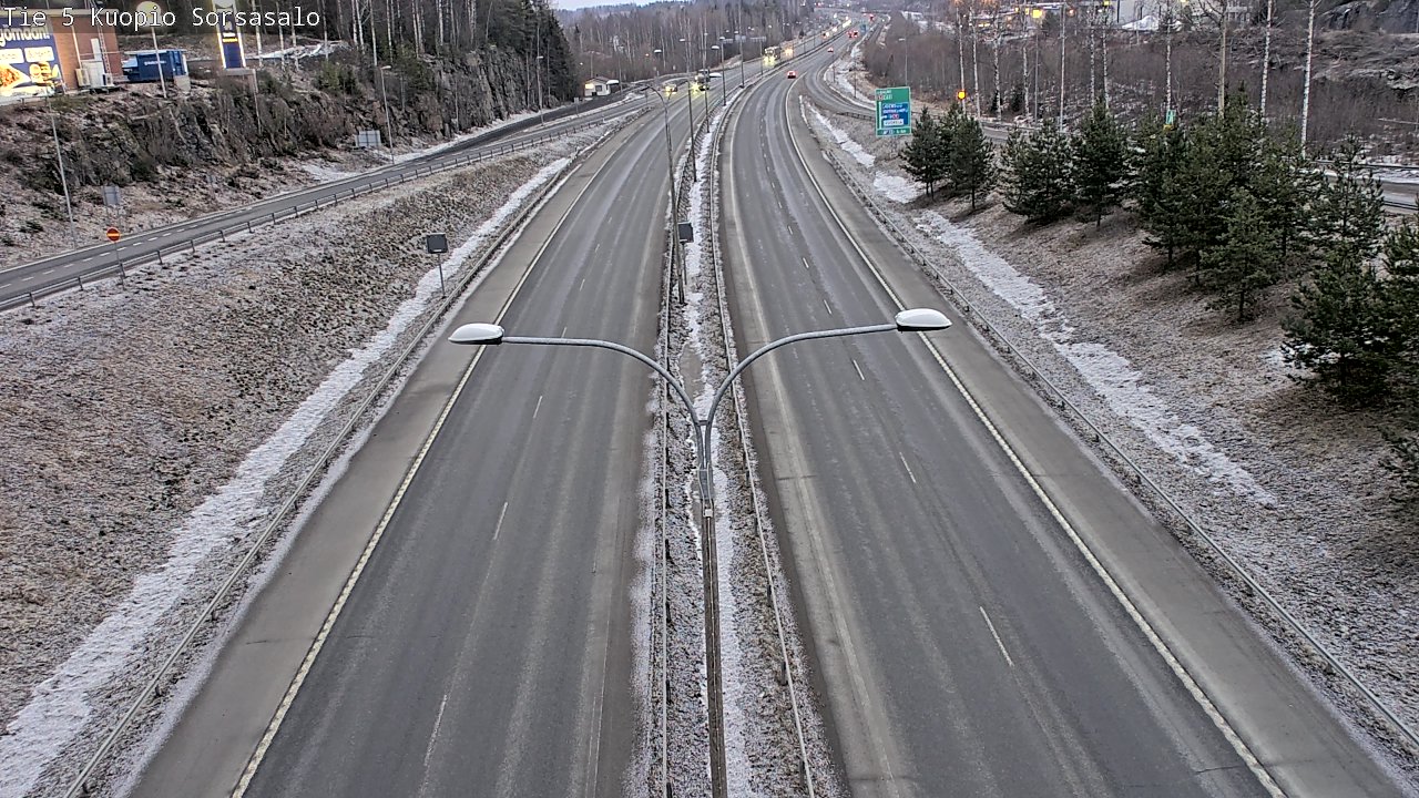 Kelikamerat Kuva Tie 5 Kuopio, Sorsasalo, Kuopio, Pohjois-Savo