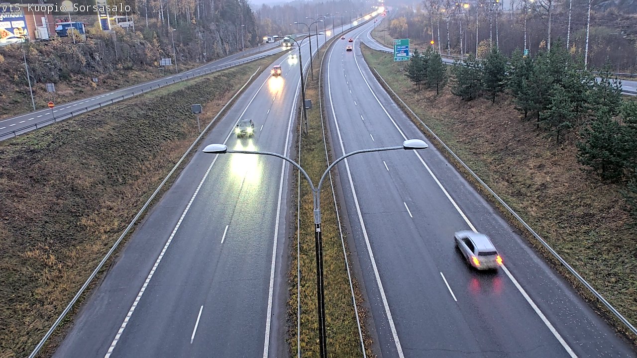 Kelikamerat Kuva Tie 5 Kuopio, Sorsasalo, Kuopio, Pohjois-Savo